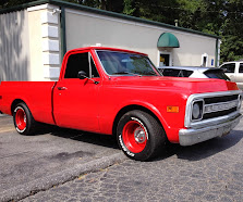 Classic Chevrolet C10 with tint