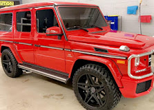Mercedes G-Wagon with premium tint