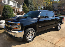 Chevrolet Silverado with tint